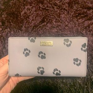 Kate Spade Bifold Paw Print Wallet